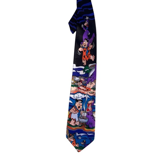 Flintstones Cartoon Tie - Picture 6 of 6